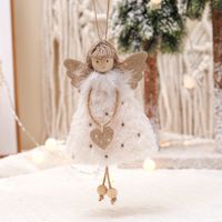 Christmas Cute Angel Snowflake Cloth Party Hanging Ornaments 1 Piece main image 6