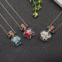 Fashion Heart Shape Glass Handmade Unisex Pendant Necklace 1 Piece main image 1