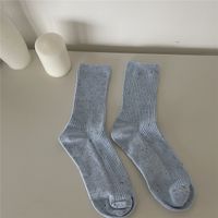 Frau Mode Einfarbig Baumwolle Ankle Socken sku image 4