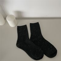 Women's Fashion Solid Color Cotton Ankle Socks sku image 1