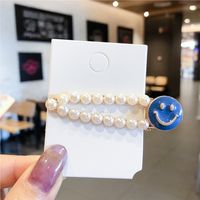 Fashion Geometric Alloy Plating Artificial Pearls Hair Clip 1 Piece sku image 50