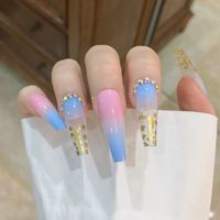 Fashion Geometric Plastic Wear Manicure 24 Pieces sku image 17