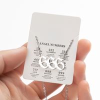 Stainless Steel Retro Plating Letter Pendant Necklace sku image 15