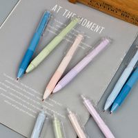Minimalist Candy Color Push-type Gel Pen main image 4