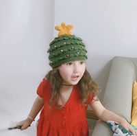 Children Unisex Fashion Star Handmade Wool Cap main image 2