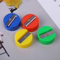 Fashion Simple Round Mini Pencil Sharpener 1 Piece main image 4