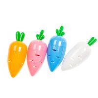 Cute Creative Candy Color Carrot Shape Student Pencil Sharpener 1 Piece main image 5