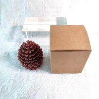 Christmas Fashion Pine Cones Wax Festival Candle 1 Piece main image 3