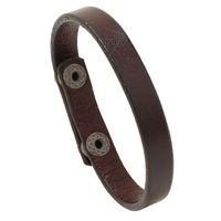 Simple Style Geometric Pu Leather Iron Unisex Bracelets sku image 2