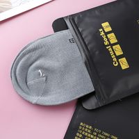 One Piece Of Unisex Long And Short Socks Simple Plastic Packaging Bag main image 2