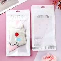 One Piece Of Unisex Long And Short Socks Simple Plastic Packaging Bag main image 1