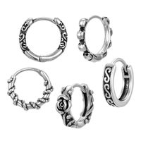 Fashion Geometric Stainless Steel Plating Earrings 1 Piece main image 7