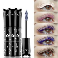 Couleur Bleu Violet Rose Blanc Et Violet Saphir Bleu Café Mascara sku image 2