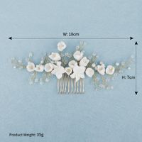 Sweet Flower Rhinestone Artificial Pearls sku image 31