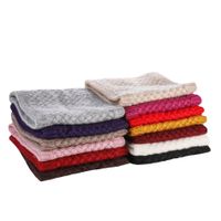 Unisex Streetwear Solid Color Knit Knitted Winter Scarves main image 2