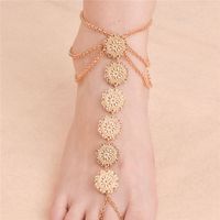 Fashion Geometric Pearl Artificial Gemstones Women's Anklet 1 Piece main image 4