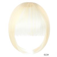 Frau Mode Straße Hochtemperaturdraht Knalleffekte Kurzes Glattes Haar Perücken sku image 10