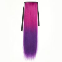 Women's Fashion Party High Temperature Wire Long Straight Hair Wigs sku image 7