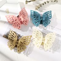 Simple Style Butterfly Plastic Handmade Hair Claws 1 Piece main image 6