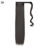 Women's Fashion Street High Temperature Wire Long Straight Hair Wigs sku image 4
