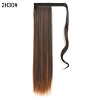 Women's Fashion Street High Temperature Wire Long Straight Hair Wigs sku image 5