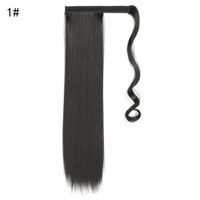 Women's Fashion Street High Temperature Wire Long Straight Hair Wigs sku image 1