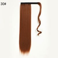 Women's Fashion Street High Temperature Wire Long Straight Hair Wigs sku image 29