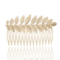 Baroque Style Leaf Metal 1 Piece sku image 5