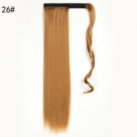 Women's Fashion Street High Temperature Wire Long Straight Hair Wigs sku image 26