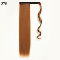 Women's Fashion Street High Temperature Wire Long Straight Hair Wigs sku image 27