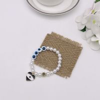 Ethnic Style Heart Shape Imitation Pearl Beaded Plating Women's Bracelets 1 Piece sku image 4