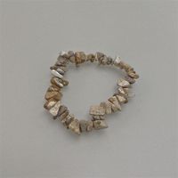 Retro Geometric Natural Stone Agate Bracelets 1 Piece sku image 2