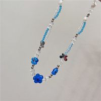 Sweet Geometric Beaded Women's Necklace sku image 13