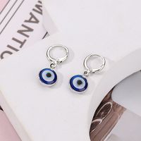 Fashion Devil's Eye Glass Women's Drop Earrings 1 Pair sku image 9