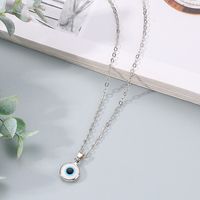 Fashion Eye Glass Plating Women's Pendant Necklace 1 Piece sku image 7