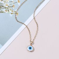 Fashion Eye Glass Plating Women's Pendant Necklace 1 Piece sku image 1