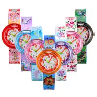Casual Solid Color Buckle Quartz Kids Watches main image 1