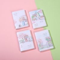 Cute Cartoon Mini Portable Pockets A7 Buckle Notebook Wholesale sku image 4