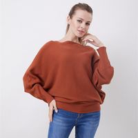 Women's Sweater Long Sleeve Sweaters & Cardigans Casual Solid Color main image 3