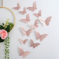 Cute Butterfly Paper Wall Sticker sku image 5