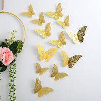 Cute Butterfly Paper Wall Sticker sku image 7