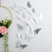 Cute Butterfly Paper Wall Sticker sku image 15