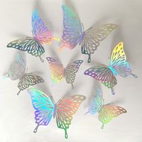 Cute Butterfly Paper Wall Sticker sku image 19