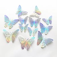 Fashion Butterfly Paper Wall Sticker sku image 5