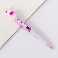 Creative Cartoon Unicorn Cute 0.5mm Luminescent Ballpoint Pen 1pcs sku image 7