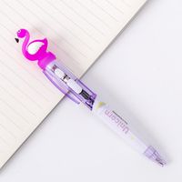 Creative Bande Dessinée Licorne Mignon 0.5mm Luminescent Stylo À Bille 1pcs sku image 6