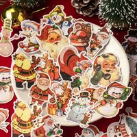 Cute Cartoon Christmas Party Night Decorative Stickers 30 Pieces main image 6