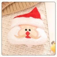 Cartoon Style Santa Claus Bell Snowman Plush Women's Brooches sku image 2