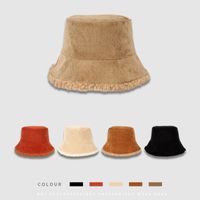 Women's Fashion Solid Color Sewing Bucket Hat main image 3