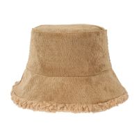 Women's Fashion Solid Color Sewing Bucket Hat sku image 1